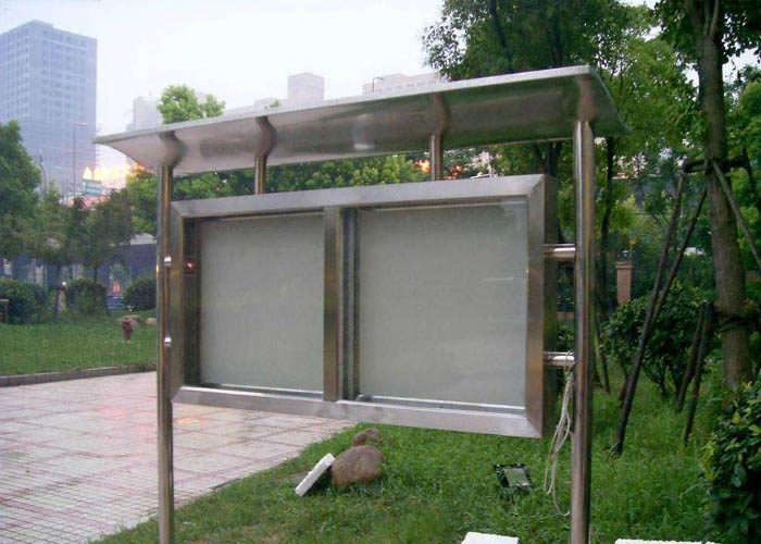 不銹鋼展示牌